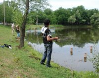 В соревнованиях по рыбной ловле приняли участие 32 спортсмена