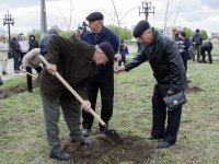 Открытие «Аллеи Памяти» к 30-й годовщине аварии на ЧАЭС