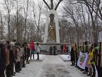 Патриотические мероприятия в Луганске