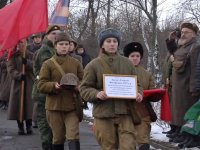 Митинг к 77-й годовщине освобождения Луганска в сквере имени 9-го Мая