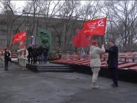 Старт акции «Знамя Победы» в Луганске