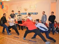 Маленькие луганчане поучаствовали в рыцарском турнире Маленькие луганчане поучаствовали в рыцарском турнире