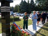 Церемония возложения цветов к памятникам в рамках торжеств ко Дню города